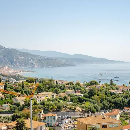 Le Belvédère Des Cyprès - Vue Mer, Terrasse, 2 * Rocabruna